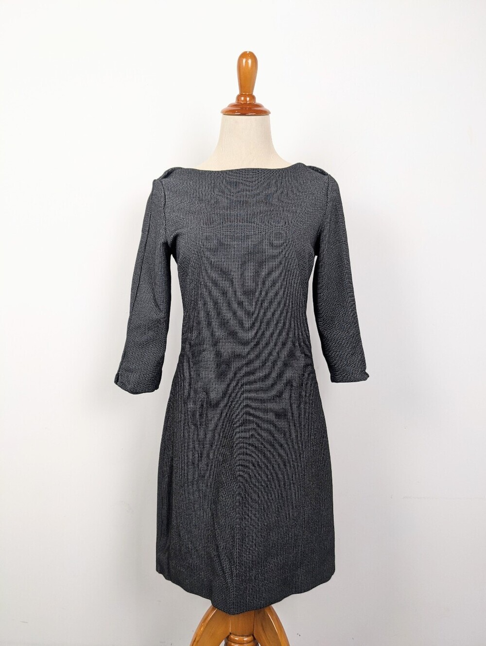 RW&CO Gray Career Sheath Dress Size Small